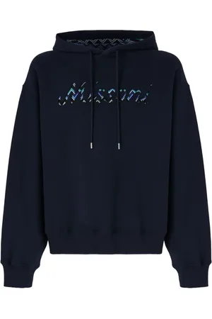 Missoni Logo-appliqué hoodie
