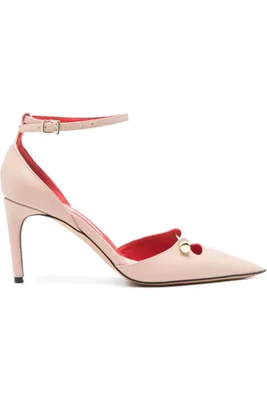 HARDOT 70mm leather pumps