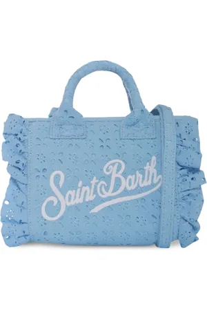 MC2 SAINT BARTH Logo-print beach bag