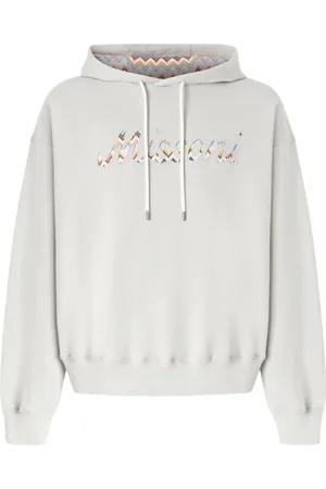 Missoni Logo-appliqué hoodie