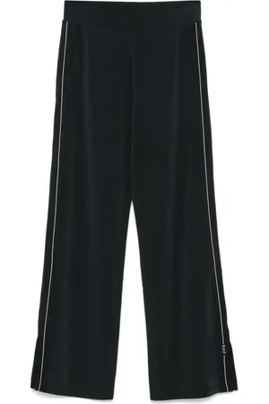 EA7 Logo-print track pants