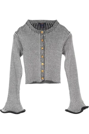 LOUIS VUITTON 2010s ribbed-knit cardigan