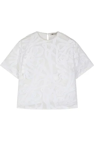 PORTS 1961 Lace-detailing top