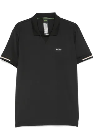 HUGO BOSS Rubberised-logo T-shirt