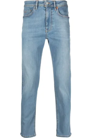 HUGO BOSS Light-wash slim-fit jeans