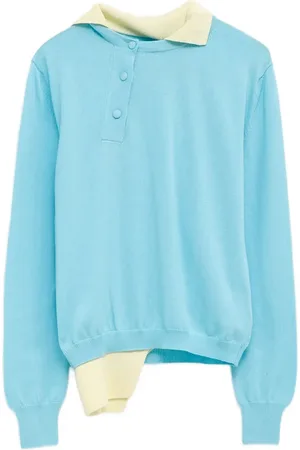 all in Asymmetric polo jumper