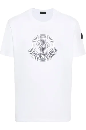 Moncler Appliqué-logo cotton T-shirt
