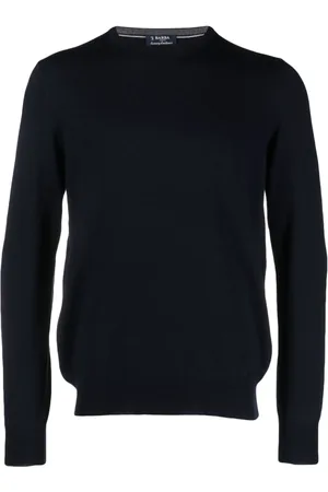 BARBA Crewneck wool jumper