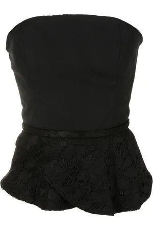 Lethicia Bronstein Alexa panelled strapless top