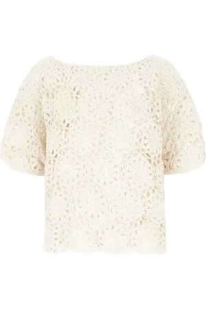 ANTONELLI Crochet-knit top