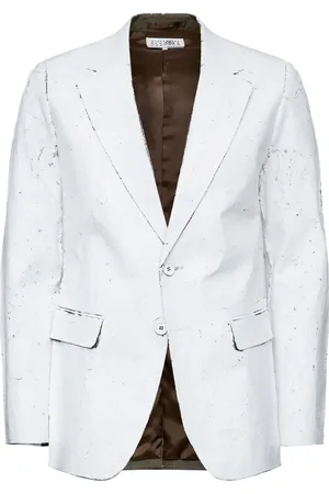 Maison Margiela Coated-finish blazer