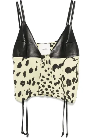 Nanushka Animal-print top