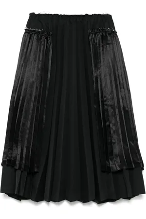 Comme des Garçons Pleated midi skirt