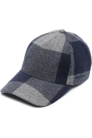 Woolrich Buffalo Check-pattern baseball cap