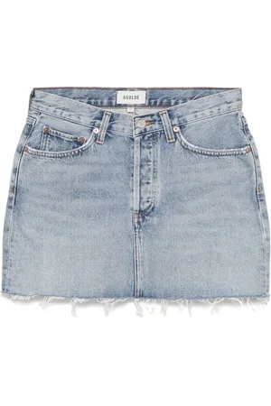 AGOLDE V-waist Mini skirt
