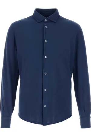 FEDELI Cotton piqué shirt