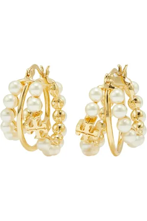Tory Burch Pearl-detailing earrings