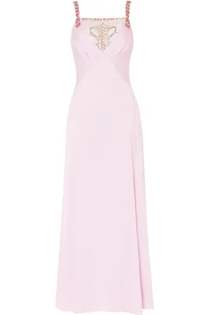 TEMPERLEY LONDON V-neck maxi dress