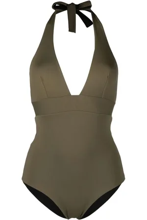 FISICO Reversible V-neck one-piece
