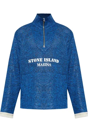 Stone Island Logo-embroidered sweatshirt