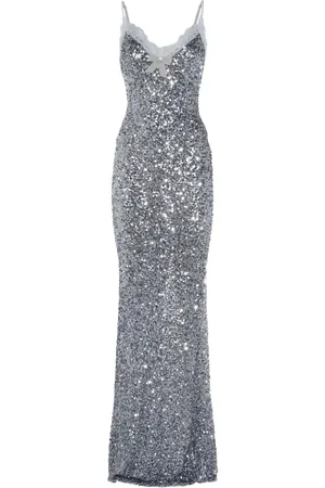 Elisabetta Franchi Sequinned maxi dress
