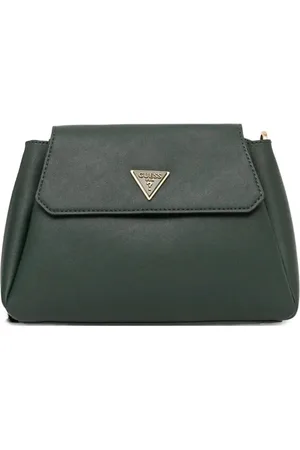 Guess Triangle-logo crossbody bag