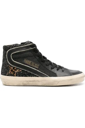 Golden Goose Slide high-top leather sneakers
