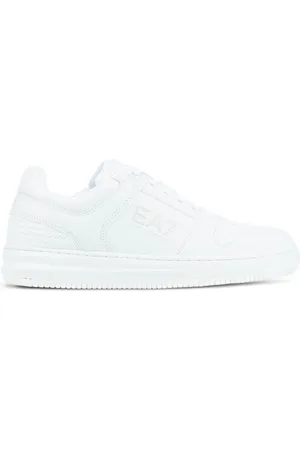 EA7 Embossed-logo sneakers