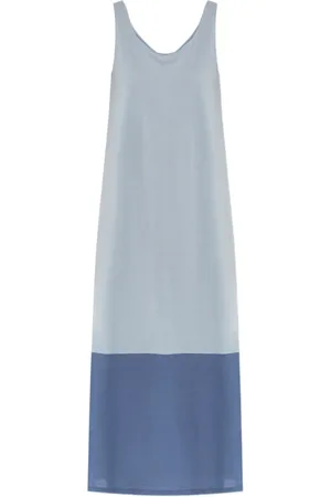 Hanro Sleeveless colour-block nightdress