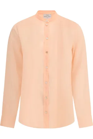 FORTE FORTE Band-collar shirt