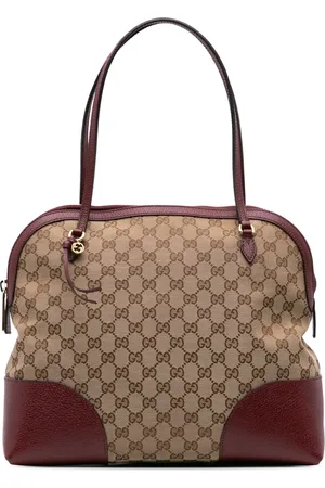 Gucci 2016-2024 Medium GG Canvas Bree Dome tote bag