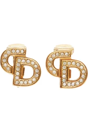 Dior 1990-2015 Logo earrings