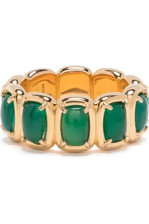 IVI Toy onyx-stone ring
