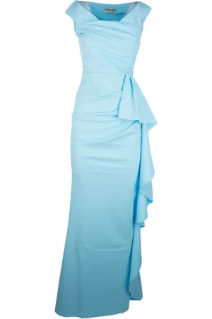 CHIARA BONI Draped maxi dress