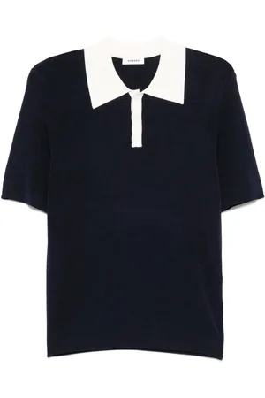 Sandro Two-tone polo shirt