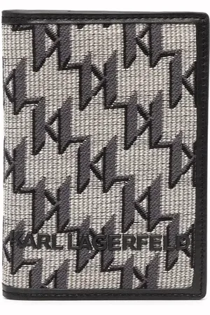 Karl Lagerfeld Monogram-print wallet