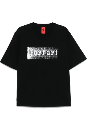 FERRARI Logo-print T-shirt