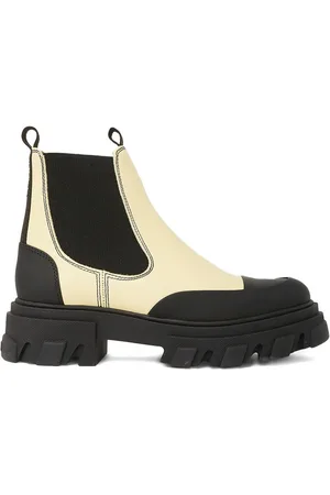Ganni Panelled Chelsea boots