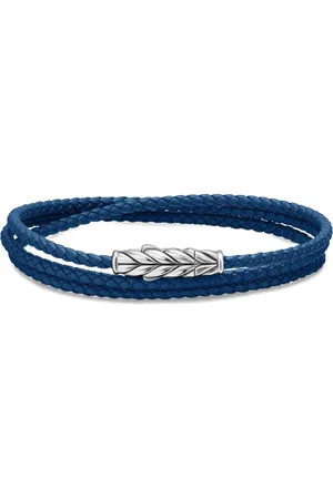 David Yurman Sterling Chevron Triple bracelet