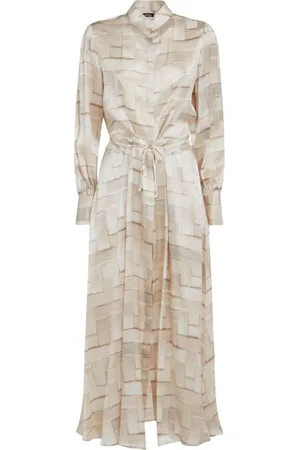 Kiton Silk midi dress