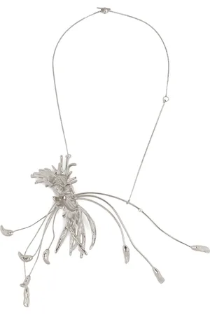 DRIES VAN NOTEN Floral-motif necklace