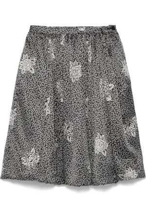 Giorgio Armani 1990s floral mini skirt