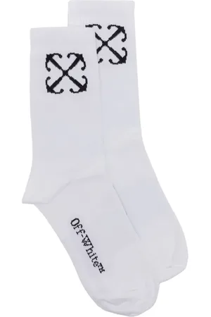OFF-WHITE Jacquard-logo socks