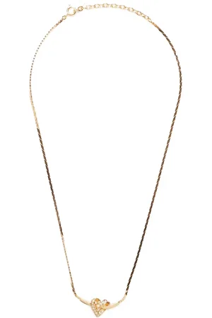 Dior 1990-2015 rhinestone-embellished necklace