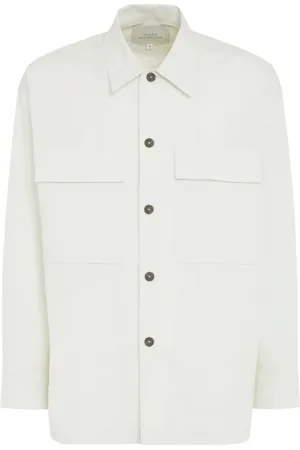STUDIO NICHOLSON Landi utility-pocket shirt