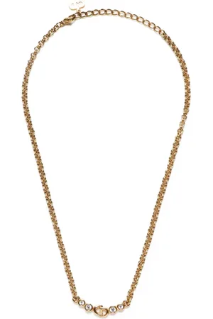 Dior 1990-2015 rhinestone-embellished necklace