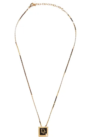 Dior 1990-2015 rhinestone-embellished necklace
