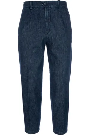 BRIGLIA Logo-tag pants