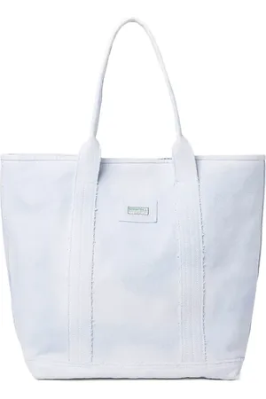 Guess Logo-appliqué tote bag
