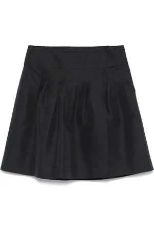 Jil Sander 2000s pintuck-detailed mini skirt